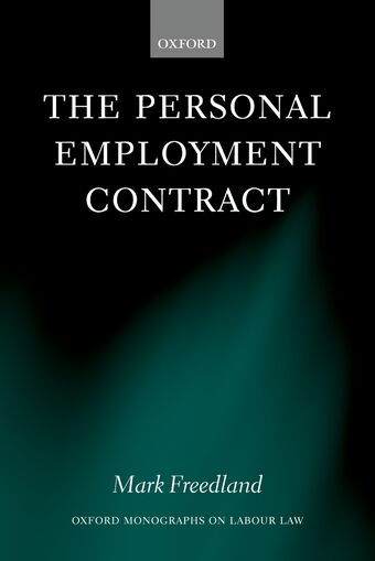 The Personal Employment Contract book cover