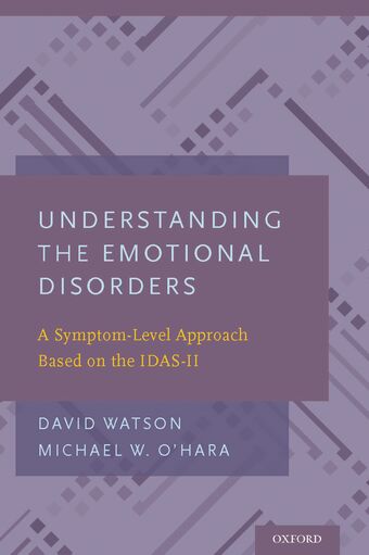 Understanding the Emotional Disorders book cover
