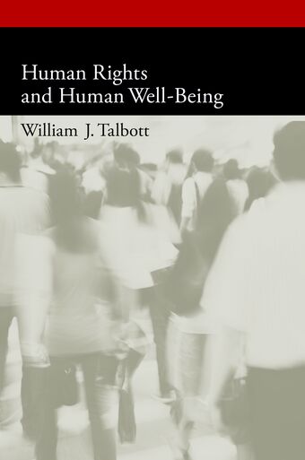 Human Rights and Human Well-Being book cover