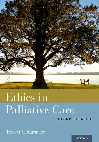 Ethics in Palliative Care book cover