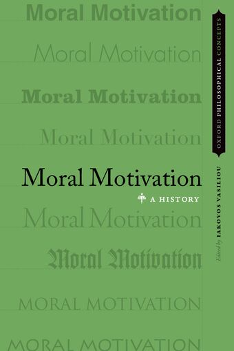 Moral Motivation book cover