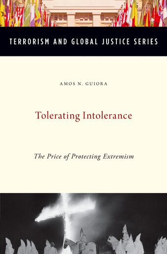 Tolerating Intolerance book cover