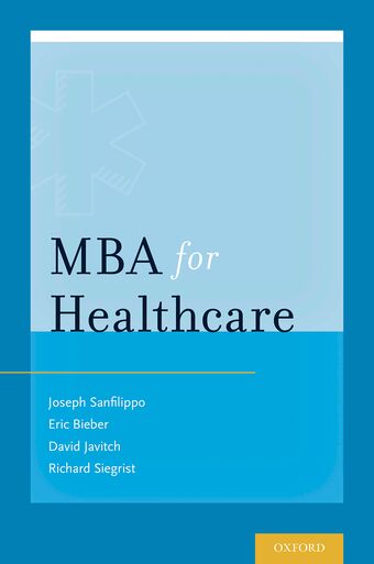 MBA for Healthcare book cover