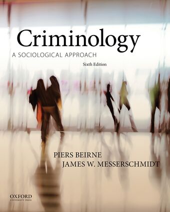 Criminology book cover