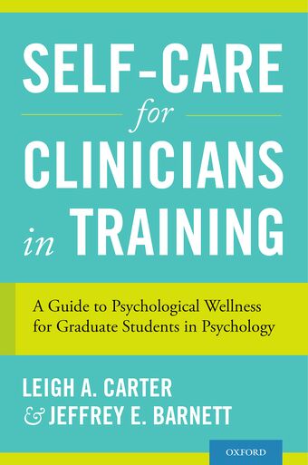 Self-Care for Clinicians in Training book cover
