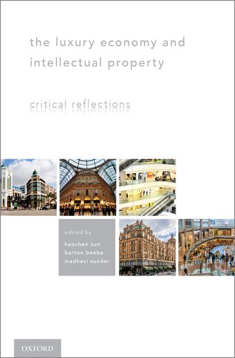 The Luxury Economy and Intellectual Property book cover