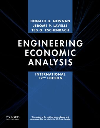 Engineering Economic Analysis, International Edition book cover