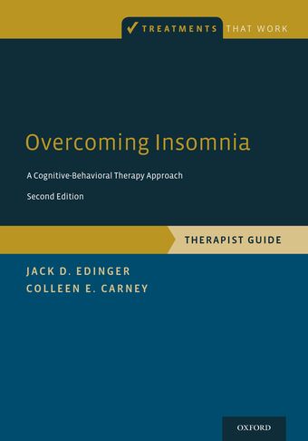 Overcoming Insomnia book cover