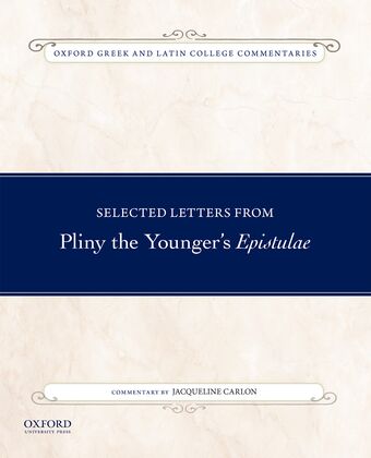 Selected Letters from Pliny the Younger's Epistulae book cover