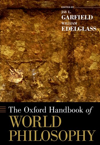 The Oxford Handbook of World Philosophy book cover