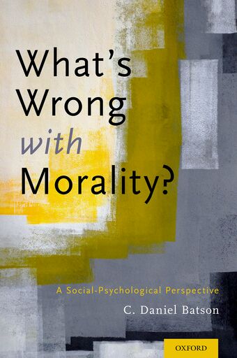 What's Wrong With Morality? book cover