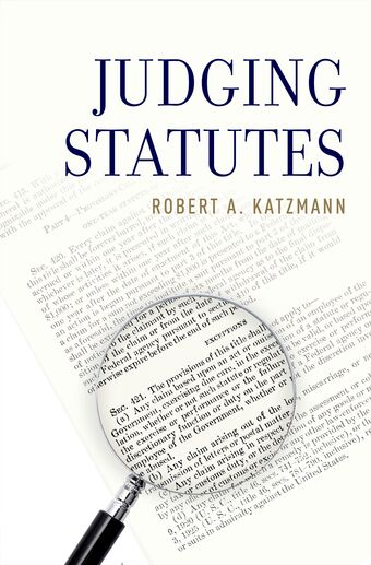 Judging Statutes book cover