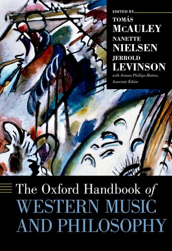 The Oxford Handbook of Western Music and Philosophy book cover