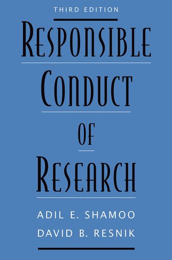 Responsible Conduct of Research book cover