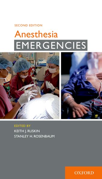 Anesthesia Emergencies book cover