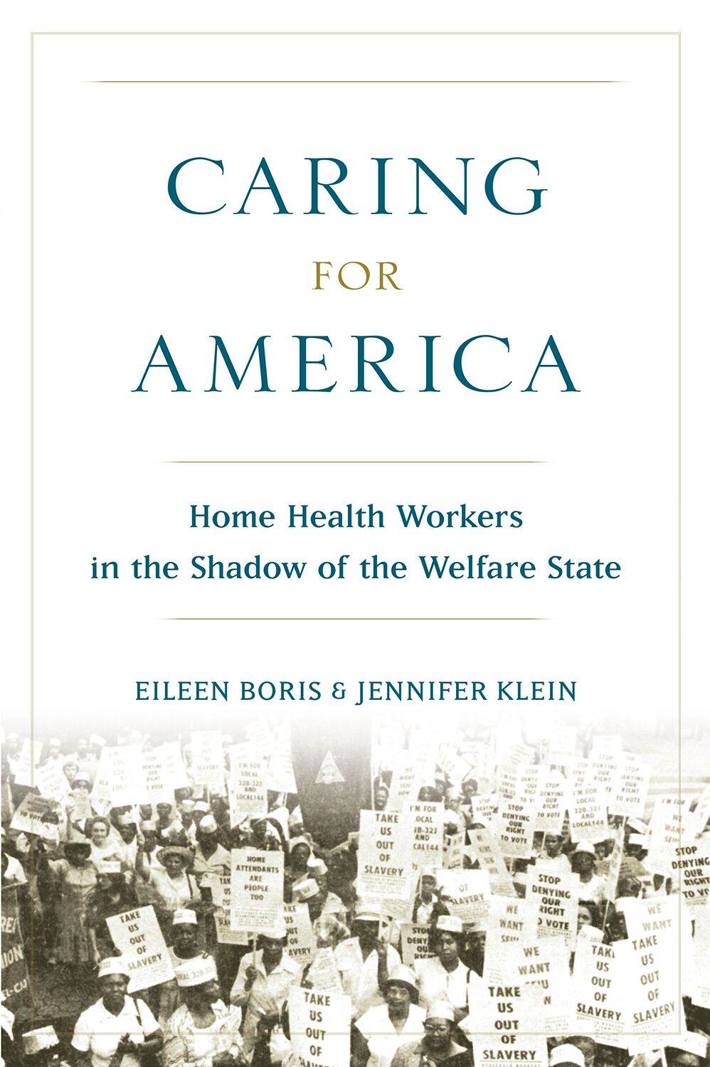 Caring for America book cover