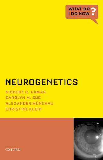 Neurogenetics book cover