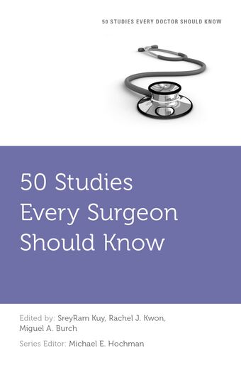 50 Studies Every Surgeon Should Know book cover