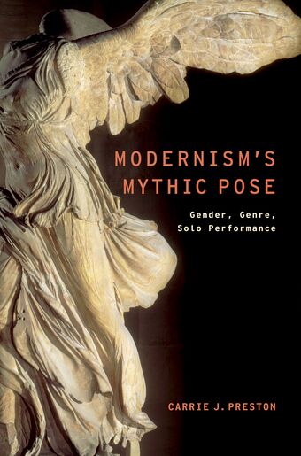 Modernism's Mythic Pose book cover