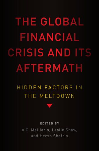 The Global Financial Crisis and Its Aftermath book cover
