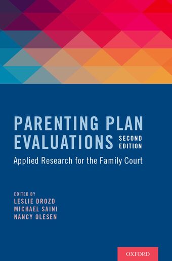 Parenting Plan Evaluations book cover