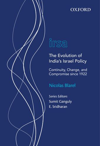 The Evolution of India's Israel Policy book cover