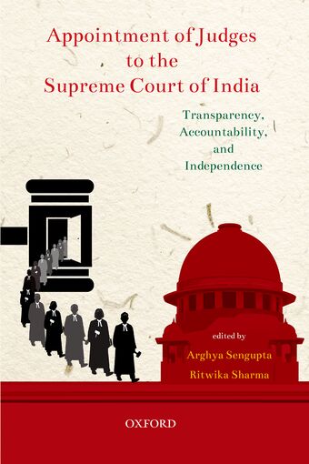 Appointment of Judges to the Supreme Court of India book cover