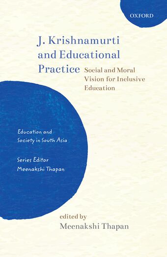 J. Krishnamurti and Educational Practice book cover