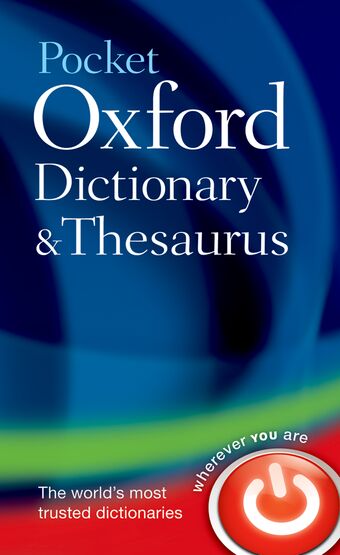 Pocket Oxford Dictionary & Thesaurus book cover