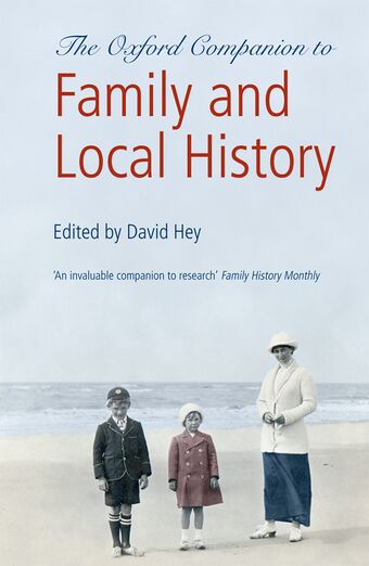 The Oxford Companion to Family and Local History book cover