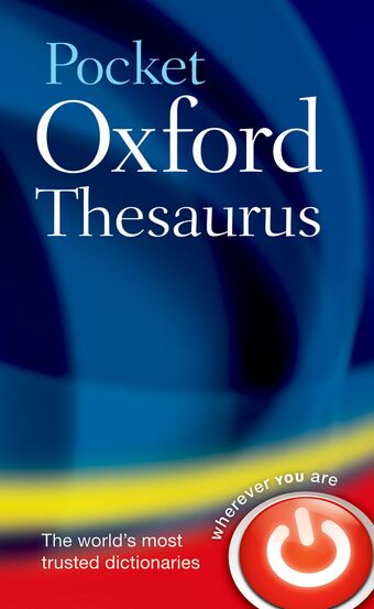 Pocket Oxford Thesaurus book cover