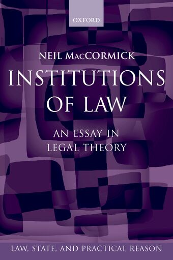 Institutions of Law book cover