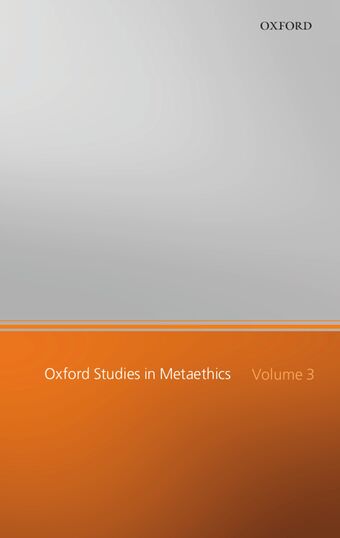 Oxford Studies in Metaethics book cover