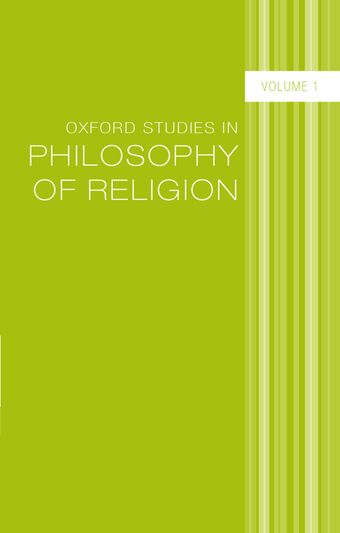 Oxford Studies in Philosophy of Religion book cover