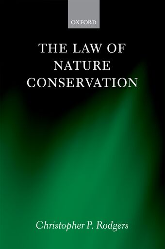 The Law of Nature Conservation book cover