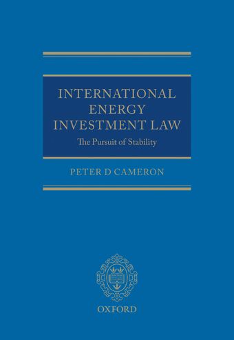 International Energy Investment Law book cover