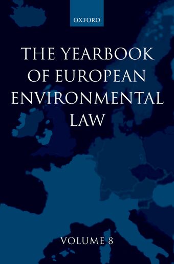 Yearbook of European Environmental Law, Volume 8 book cover