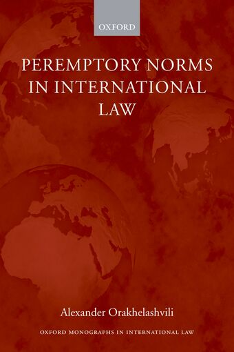 Peremptory Norms In International Law book cover