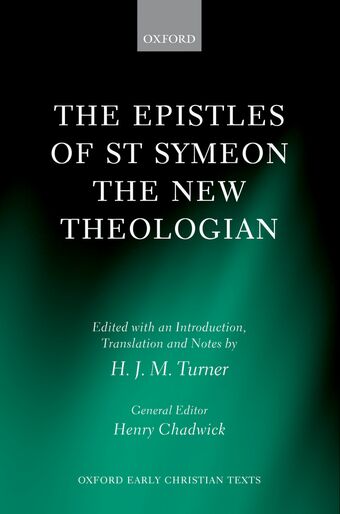 The Epistles of St Symeon the New Theologian book cover