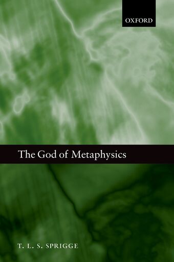 The God of Metaphysics book cover