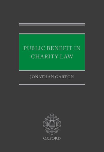 Public Benefit in Charity Law book cover