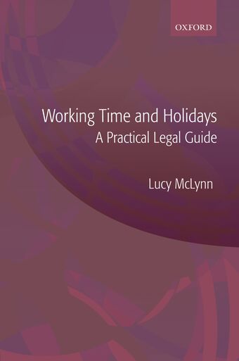 Working Time and Holidays book cover