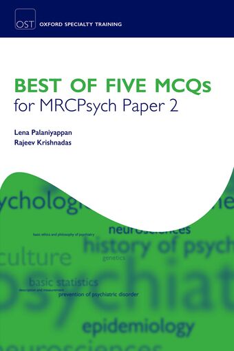 Best of Five MCQs for MRCPsych Paper 2 book cover