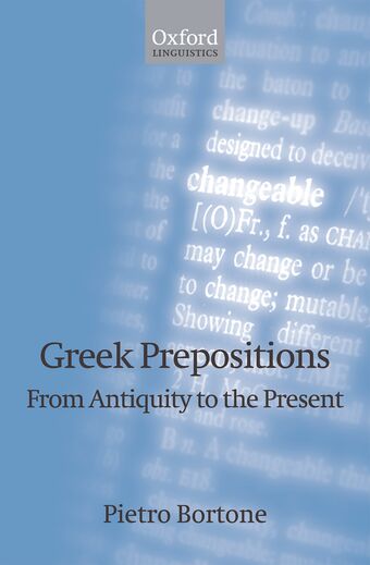 Greek Prepositions book cover