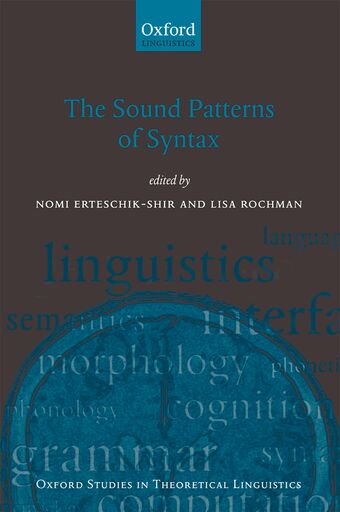 The Sound Patterns of Syntax book cover