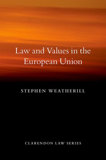 Law and Values in the European Union book cover