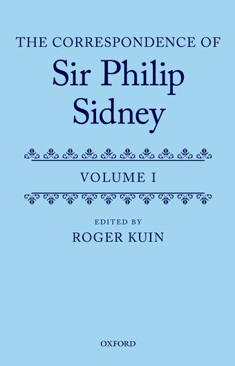 The Correspondence of Sir Philip Sidney book cover