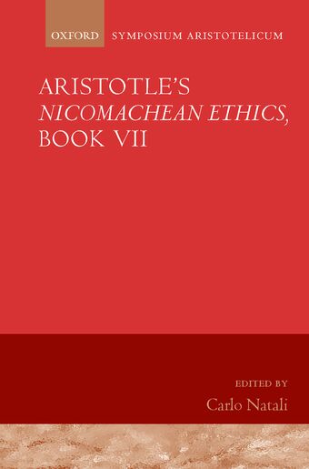 Aristotle's Nicomachean Ethics , Book VII book cover