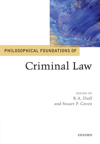 Philosophical Foundations of Criminal Law book cover