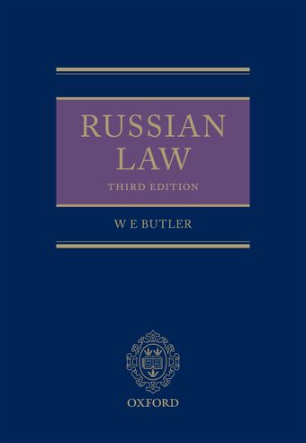Russian Law book cover